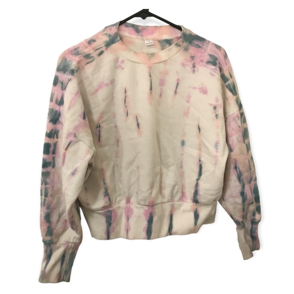 3/$15 Old navy light pink tiedye crop sweater